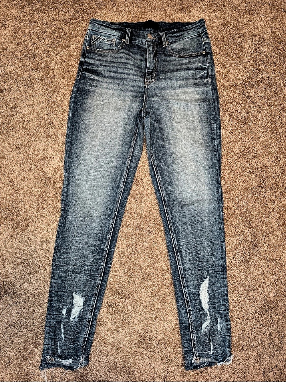 โ๏ธ Buckle Black Women's Distressed Skinny Jeans Waist 28